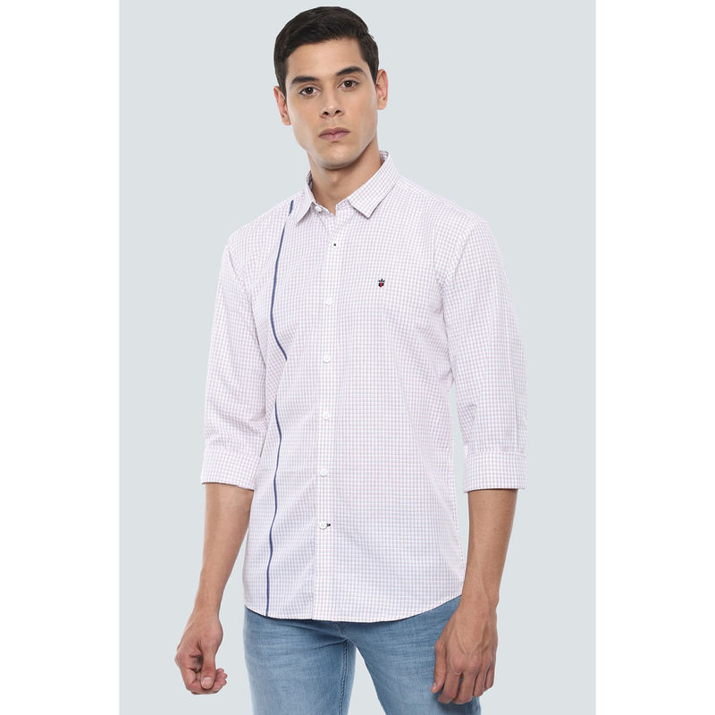 Louis philippe white sweatshirt clearance