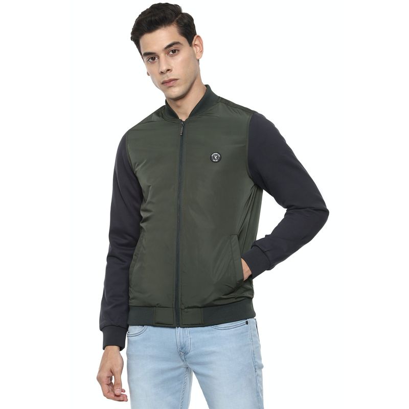 V Dot Olive Jacket (S)