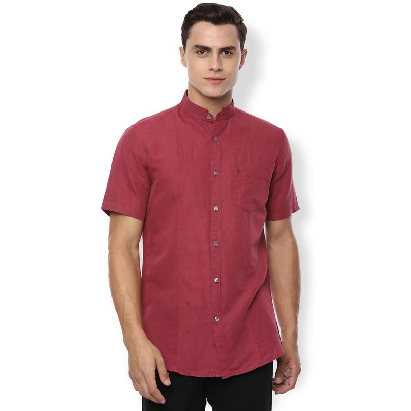 Van Heusen Red Shirt (38)