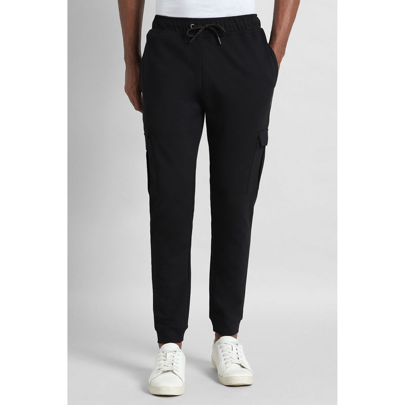 Simon Carter Black Jogger Pantsdrawstring (S)