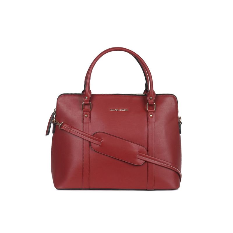 David Jones Claudette Red Womens Laptop Bag Buy David Jones Claudette