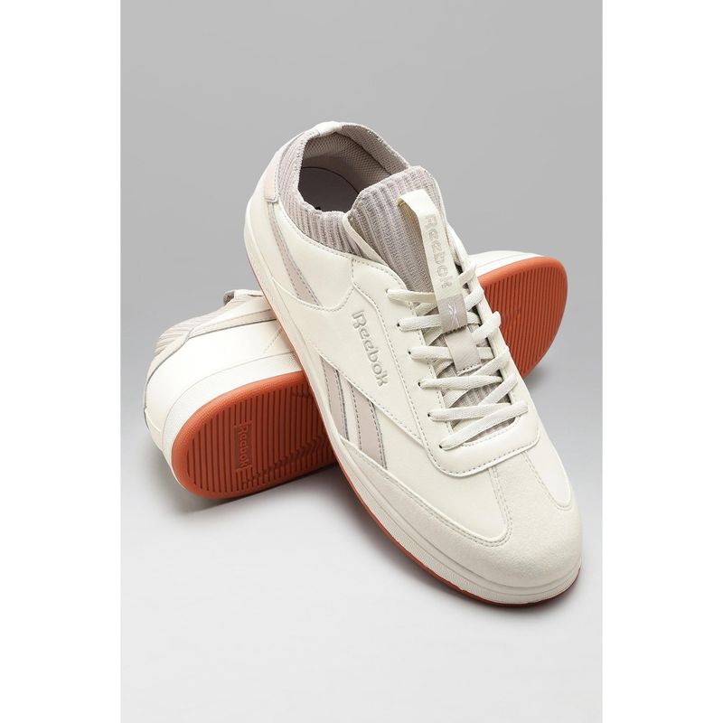 Reebok Men Courtswift Chic - Beige Sneakers (UK 8)