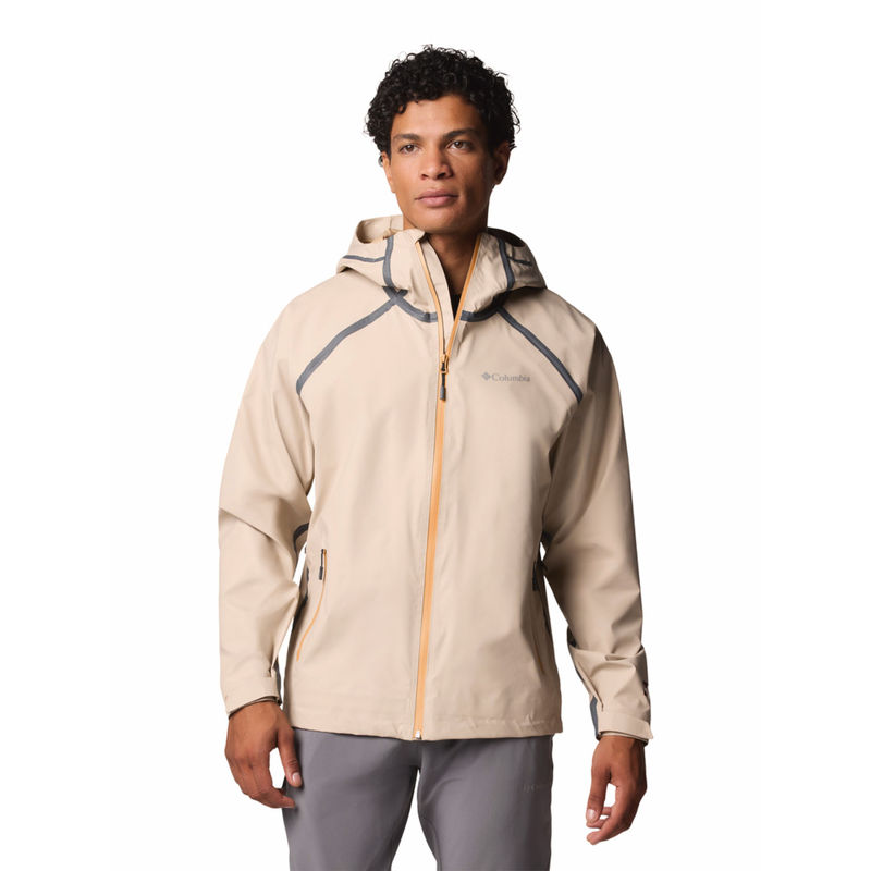 Buy Columbia Men Beige Outdry Extreme Reign No Shine Rain