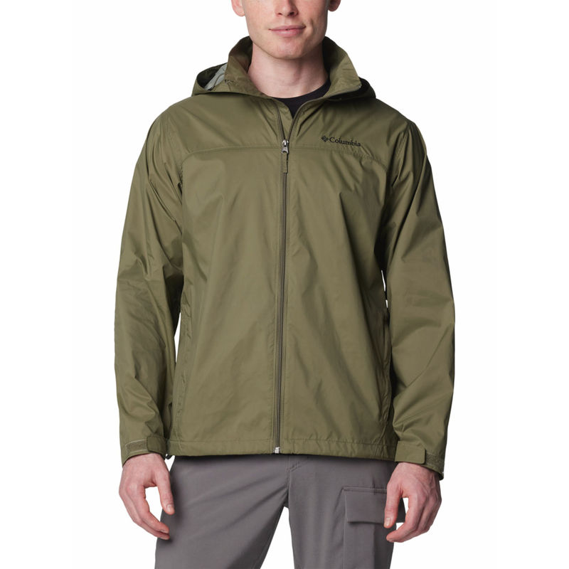Columbia Men Green Glennaker Lake II Rain Jacket (M)