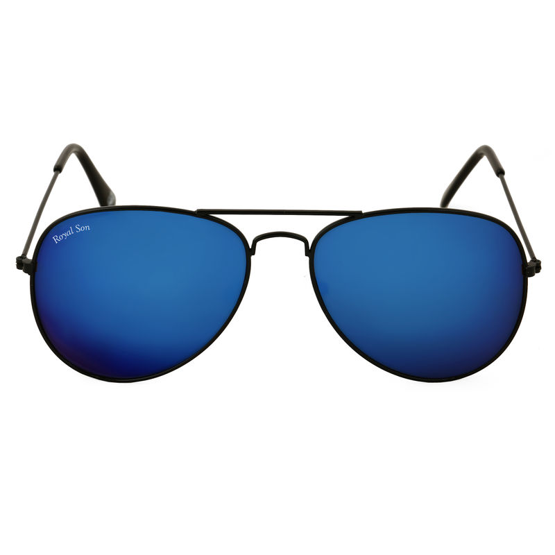 Royal blue aviator sunglasses hot sale