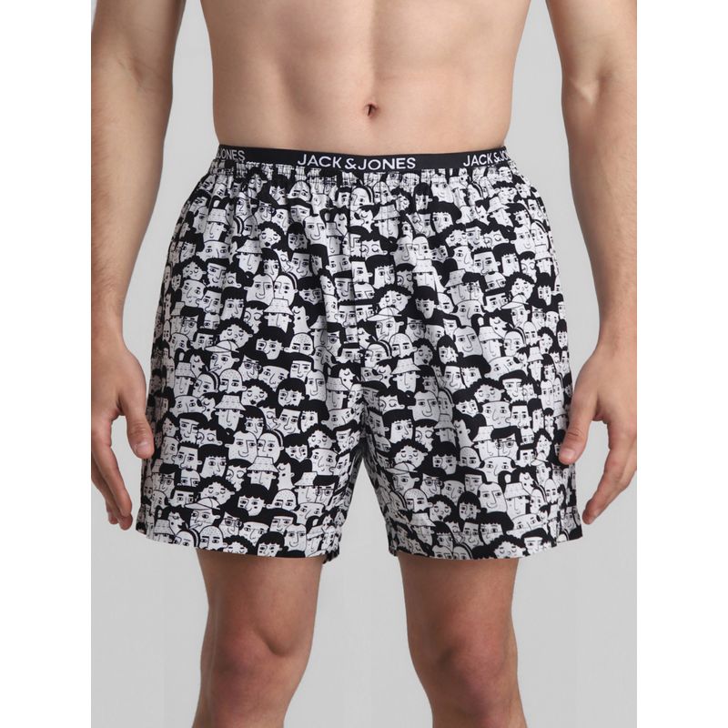 Jack & Jones Men Black Boxer Shorts (M)