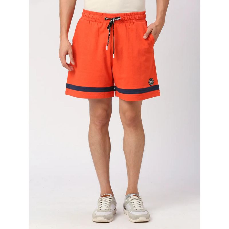Being Human Mens Orange Com Shorts (36)