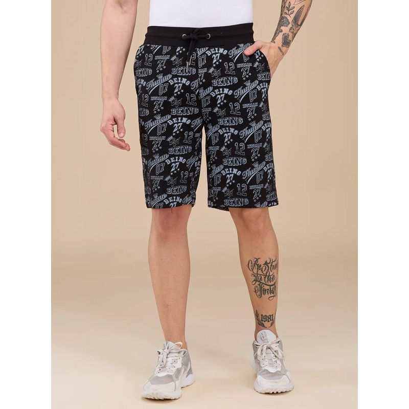 Being Human Mens Black Shorts (28)