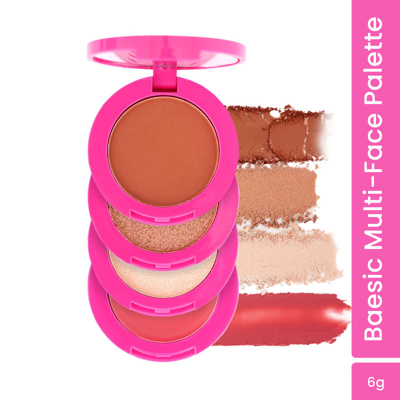 Swiss Beauty Craze Baesic Multi-Face Palette - 01 Delulu