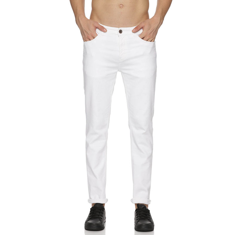 MELVIN JONES White Denim Pant (34)