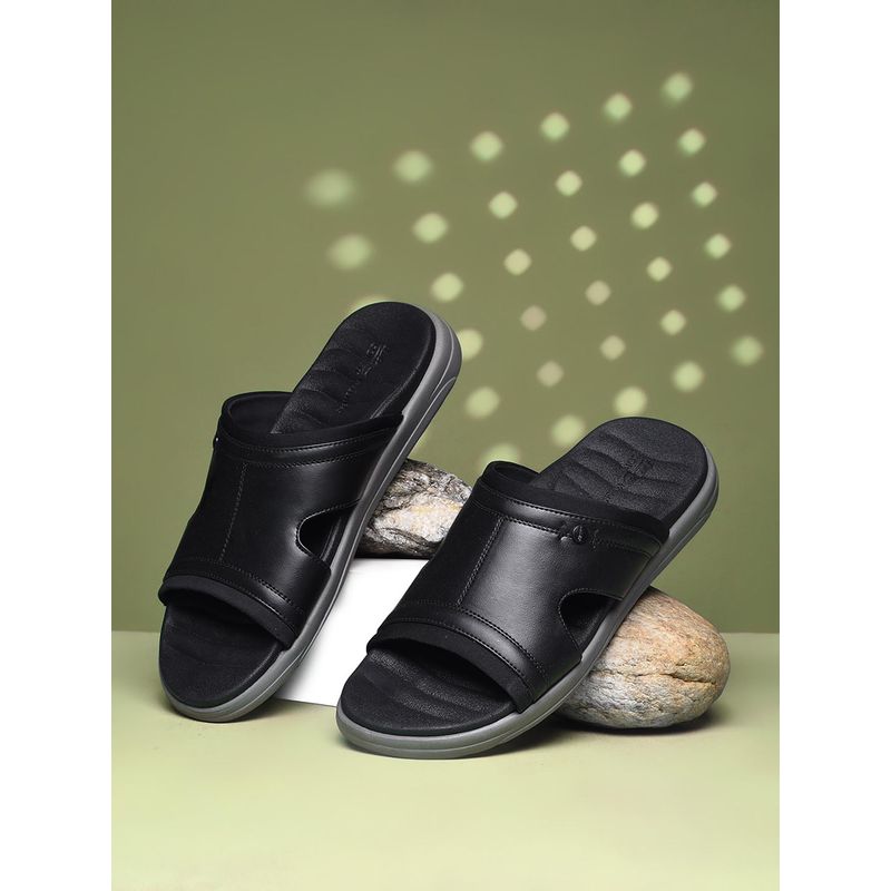 Bata Comfit Men Black Sliders (UK 10)