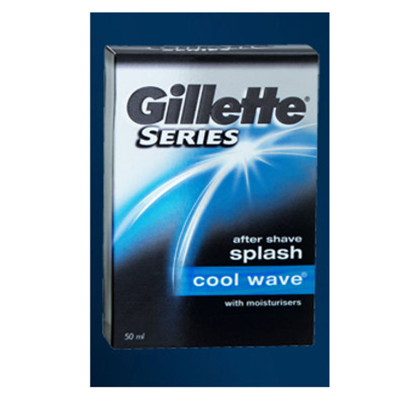 Gillette Cool Wave After Shave Splash- 50 ml