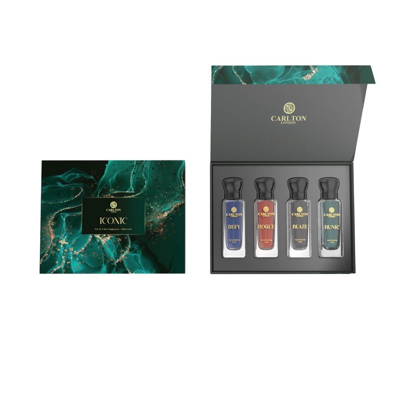 Carlton London Perfume Men Iconic Gift Set Of 4 Buy Carlton London Perfume Men Iconic Gift Set