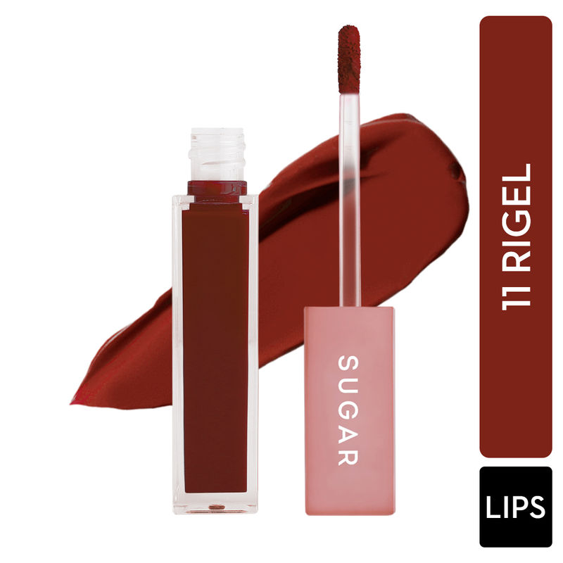 SUGAR Mettle Liquid Lipstick - 11 Rigel (Rusty Orange)