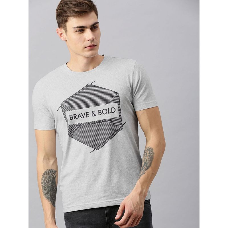 Huetrap Mens Round Neck Short Sleeve Eco Graphic T-Shirt (XL)