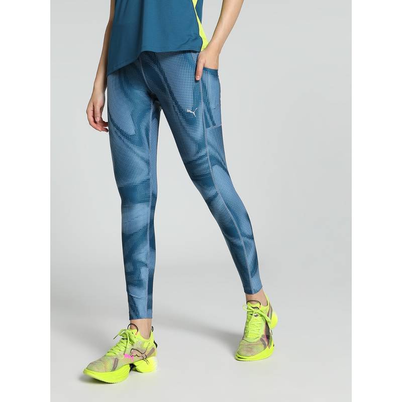 Puma Run Fav Velocity Womens Blue Tights (S)