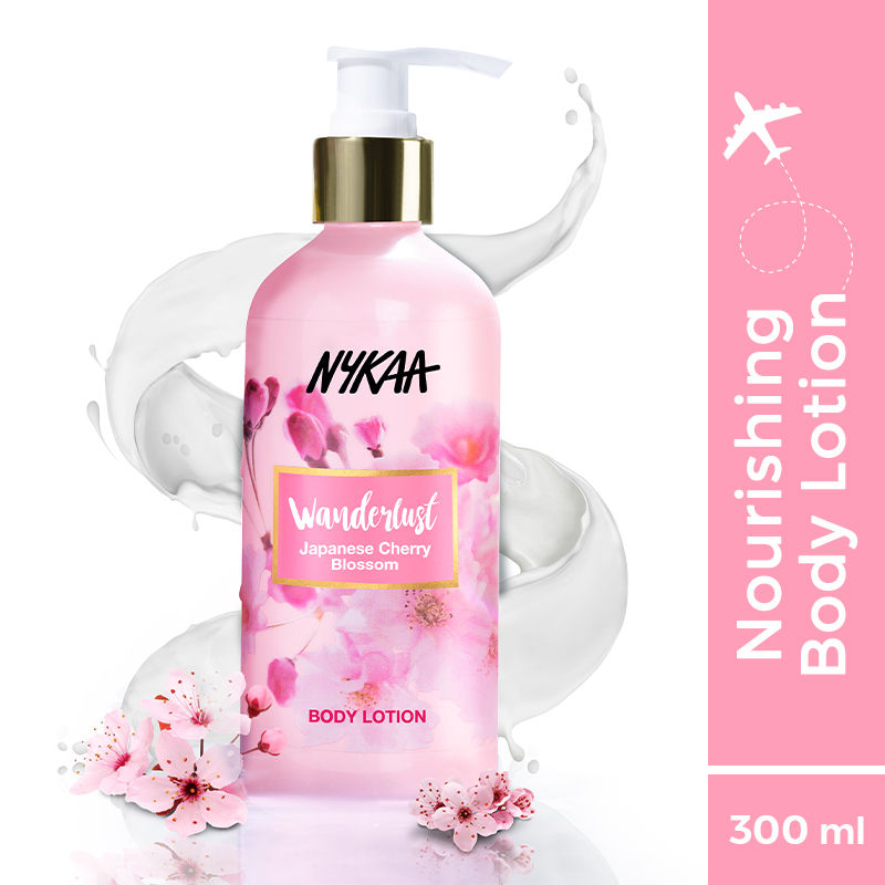 Buy Wanderlust Japanese Cherry Blossom Body Lotion Online