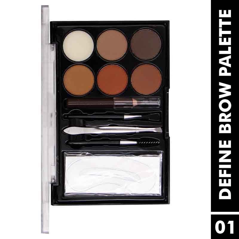 Lyon Beauty Define Brows Eyebrow Palette - Shade 01