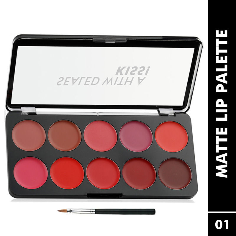 Lyon Beauty Matte Lip Contour Palette - Shade 01