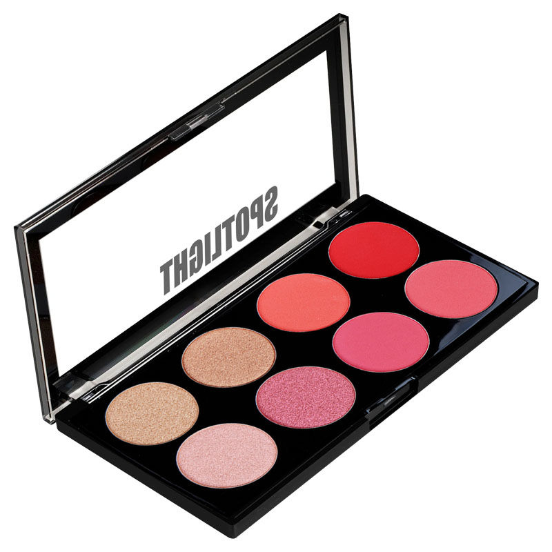 Lyon Beauty 08 Color Blusher Palette - Shade 02