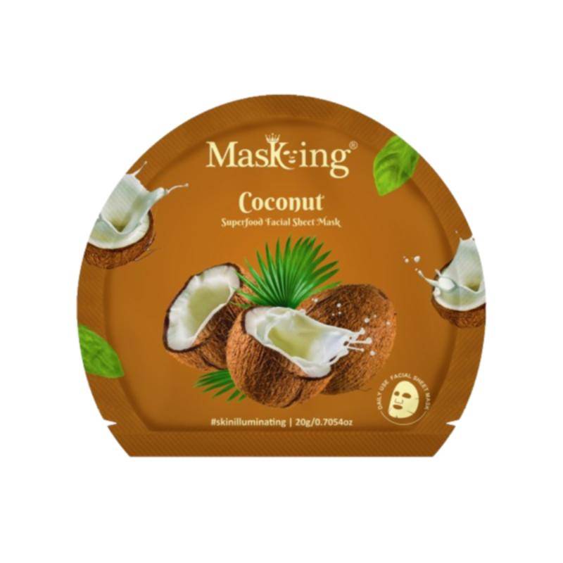 Masking Superfood Coconut Facial Sheet Mask