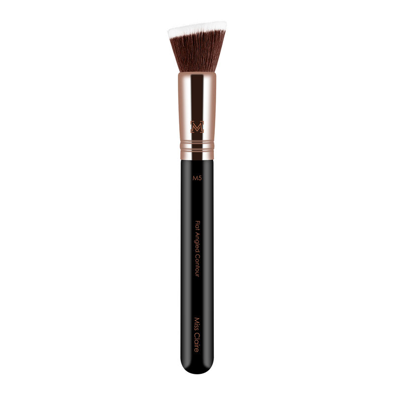 Miss Claire M5 - Flat Angled Contour Brush - Rose Gold