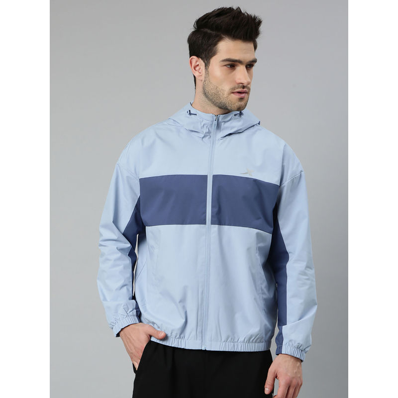 Xtep Multicolor Color Blocked Loose Fit Running Outdoor Jacket (S)