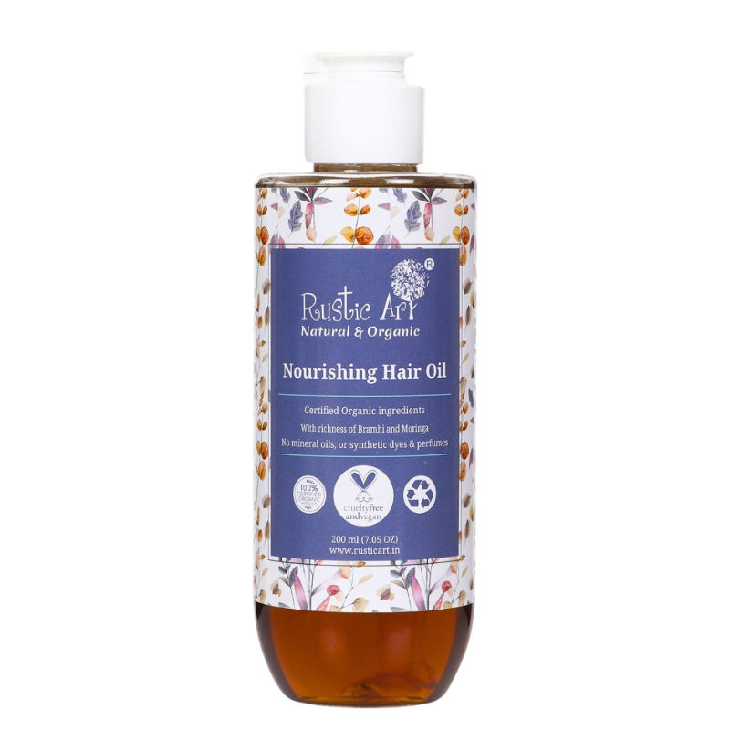 Rustic Art Organic Nourishing Hair Oil
