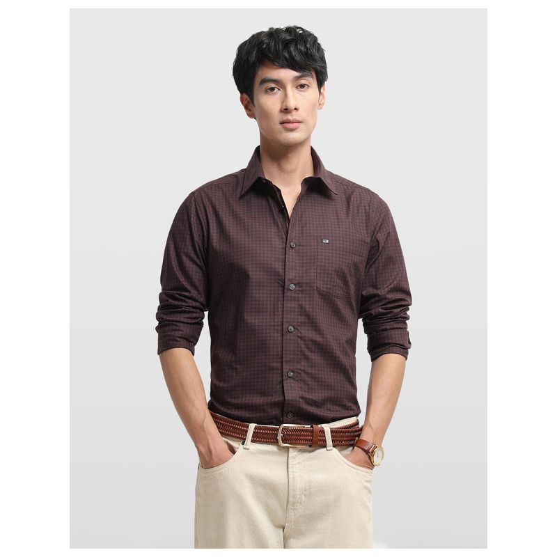 Arrow Sports Mens Sage and Sun Chelsea Slim Fit Shirt (38)