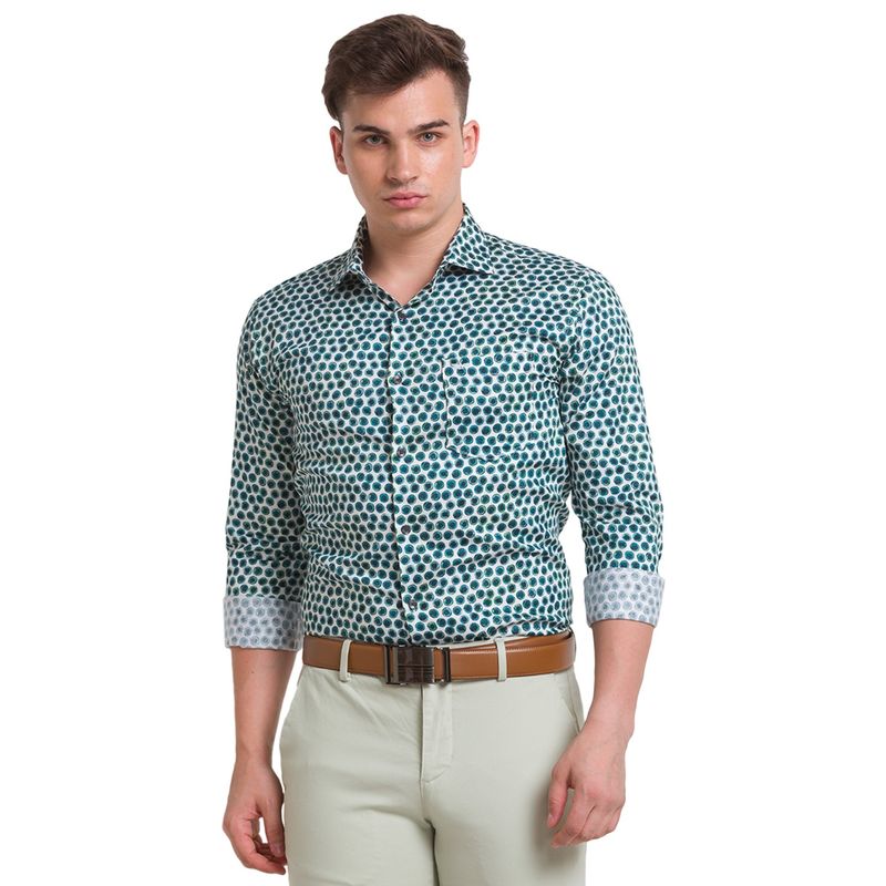 Park Avenue Medium Green Shirt (39)