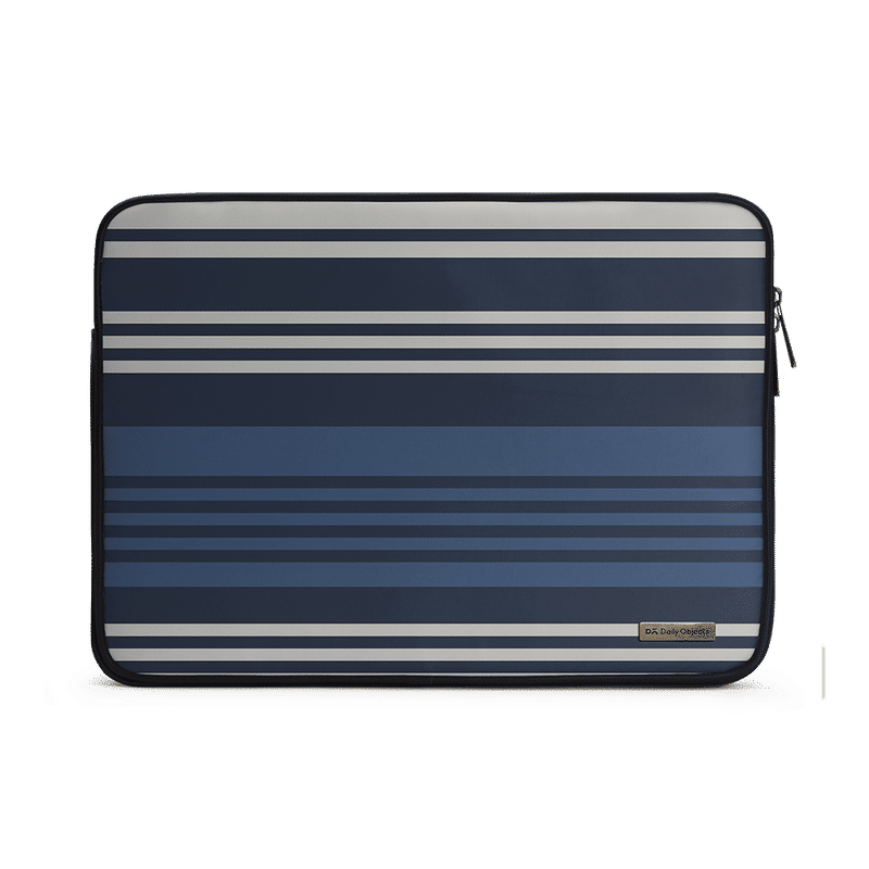 DailyObjects Blue & Stripey Zippered Sleeve For Laptop/macbook Buy