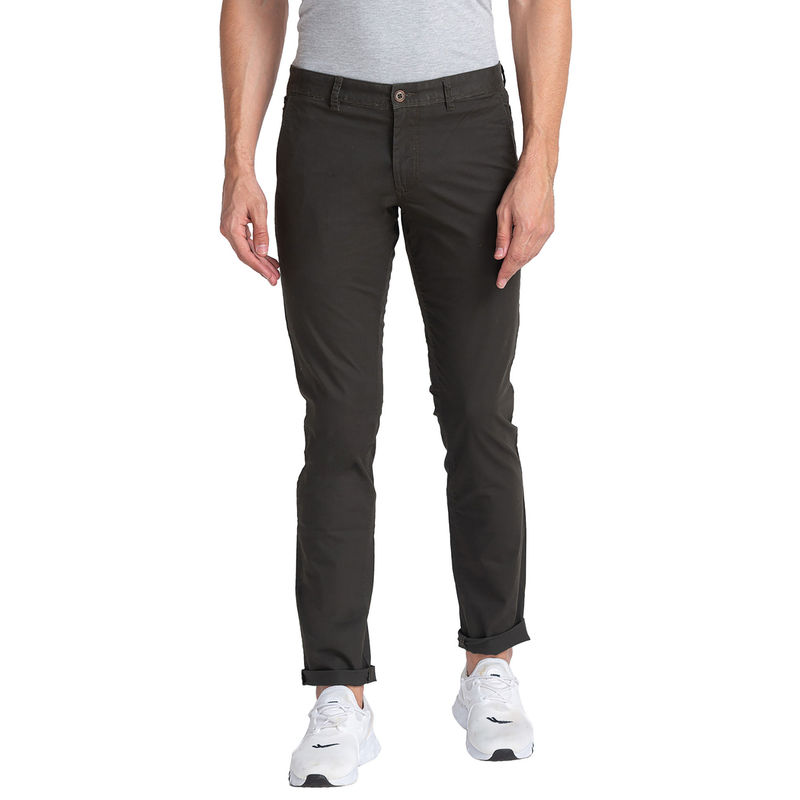 Parx Dark Green Trouser (30)