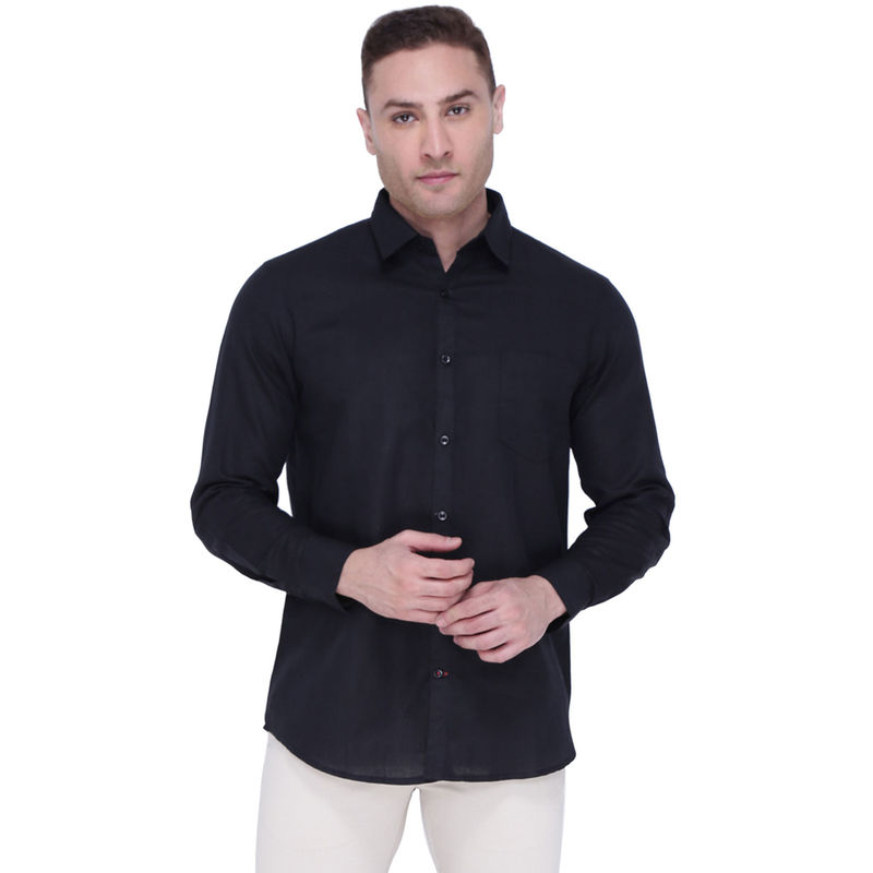 Southbay Mens Linen Cotton Formal Shirt (M)