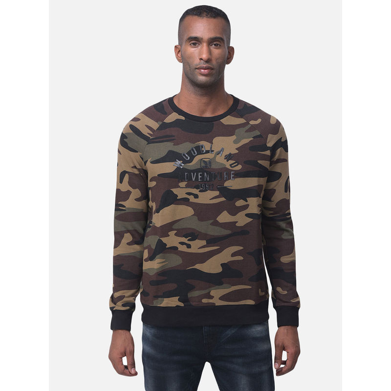 WOODLAND Multi-Color Sweatshirt (L)