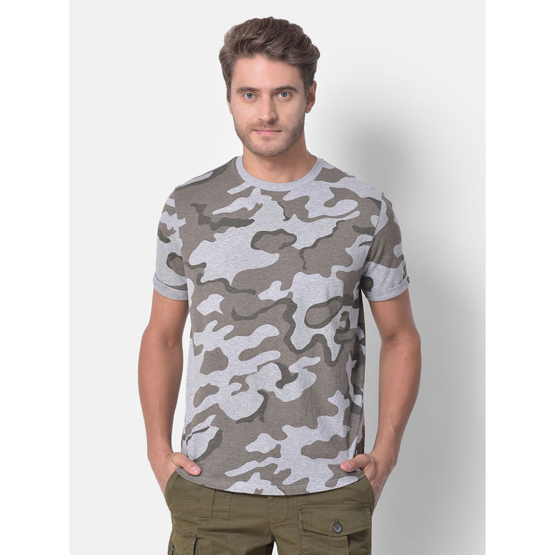 WOODLAND Multi-Color T-Shirt (M)