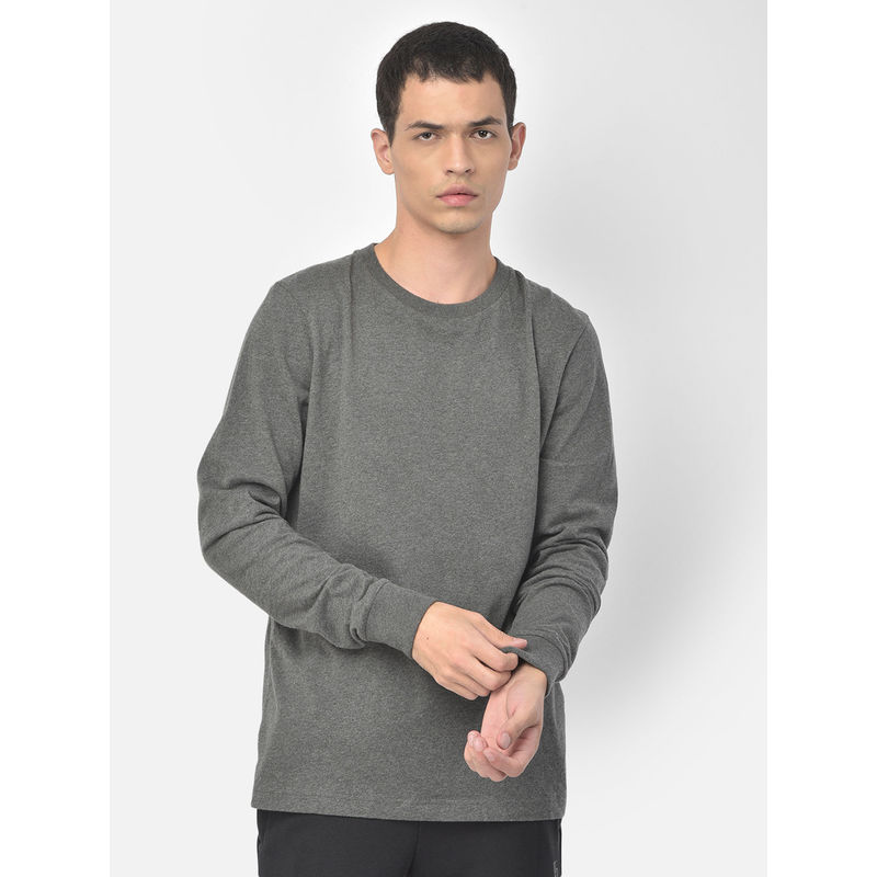 WOODLAND Grey Melange T-Shirt (L)