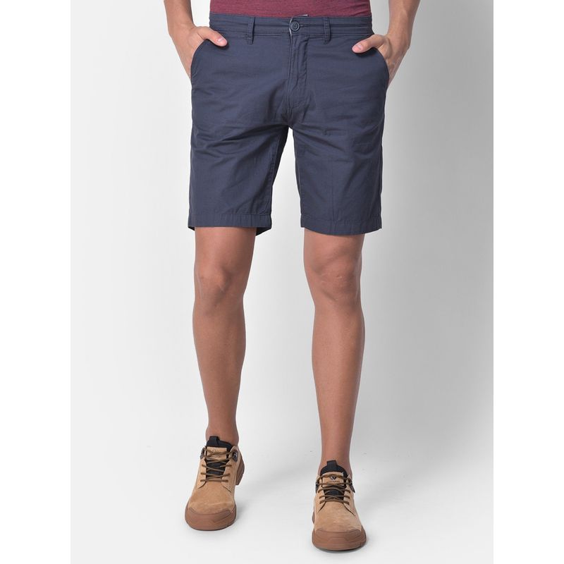 WOODLAND Navy Blue Shorts (30)