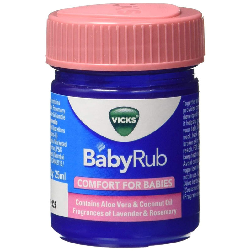 Vicks BabyRub Soothing Vapor Comfort for Babies