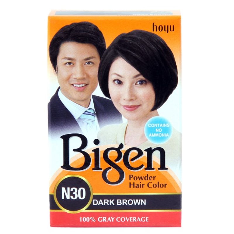 Bigen Powder Hair Color - Dark Brown