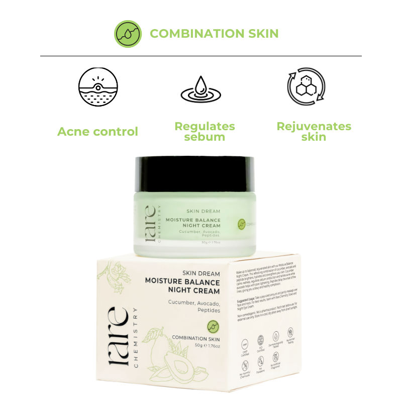 Buy Rare Chemistry Skin Dream Moisture Balance Night Cream, Combination