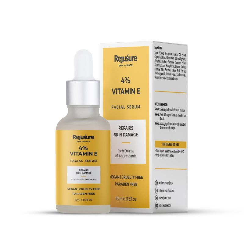 Rejusure 4 Vitamin E Face Serum With Vitamin E And Olive Extract Buy