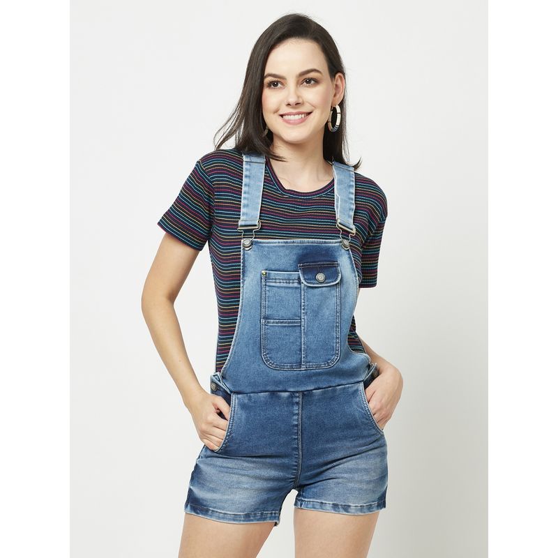 Full Length Ladies Casual Wear Denim Dungarees at Rs 300/piece in Delhi |  ID: 11245030012