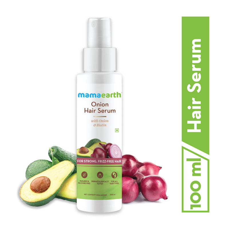 Mamaearth Scalp Hair Serum With Onion & Biotin For Healthy Hair Growth