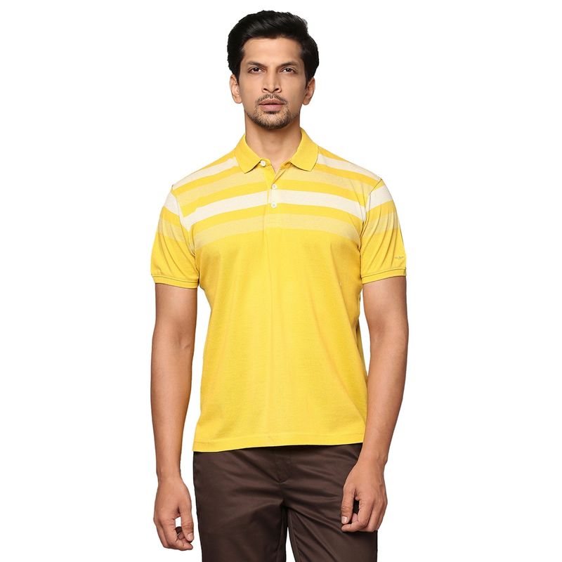 Park Avenue Medium Yellow Polo T-Shirt (S)