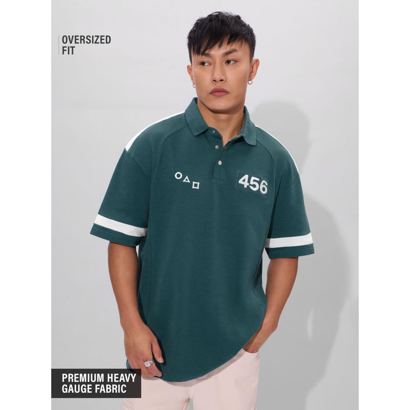 UNFEIGNED【アンフェインド】OVERSIZE POLO moat UNFEIGNED OVERSIZE POLO Navy