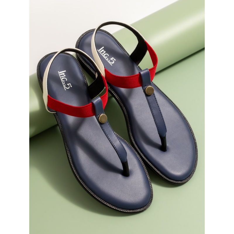 Buy Inc.5 Women MultiColor Flat Sandals Online
