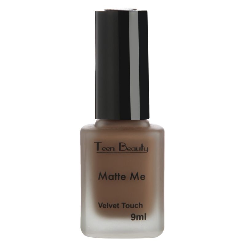Teen Beauty Matte Nail Polish - 4 Hot Chocolate