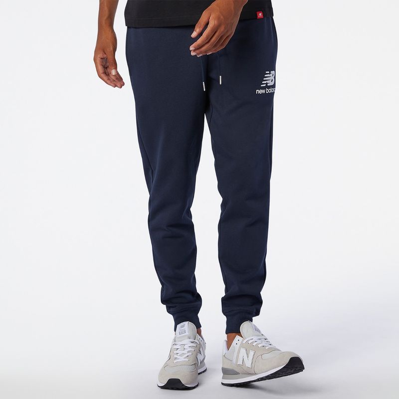 New Balance Men's Navy Blue Joggers (XL)