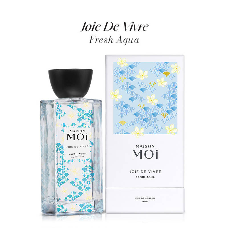 Maison Moi Joie De Vivre Fresh Aqua Long-Lasting Perfume For Women | Citrus White Florals