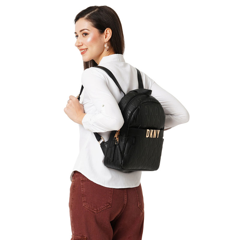 Buy DKNY Impressionist Range Black Soft Backpack Online